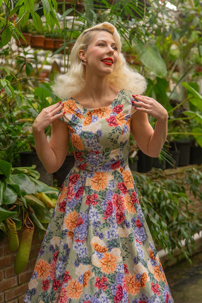 Leah Floral kjóll