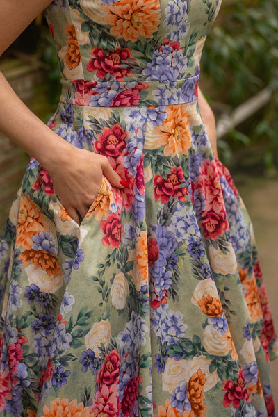 Leah Floral kjóll