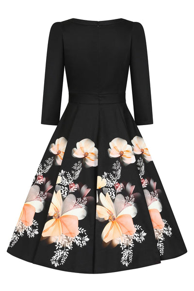 Mila Floral kjóll