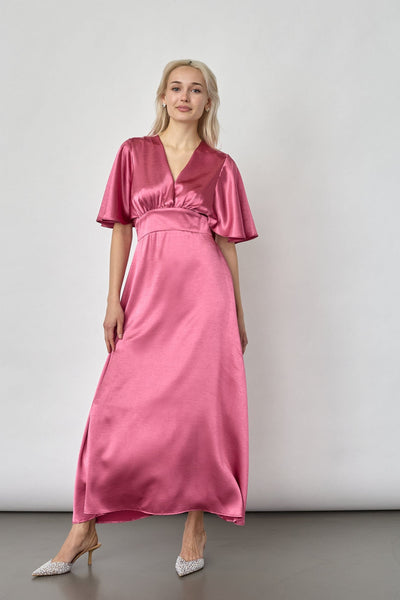 Gisella kjóll - Cerise