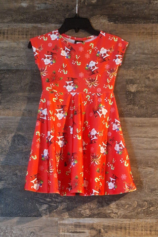 Unicorn Jólasveinakjóll - Barna