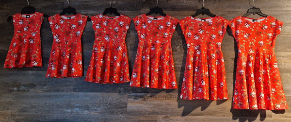 Unicorn Jólasveinakjóll - Barna