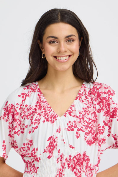 Amy 6 kjóll - Bleikur