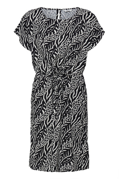 Mjoella O-neck kjóll - Nature