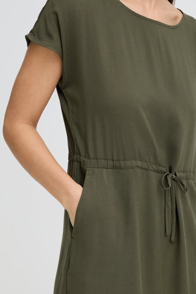 Mjoella O-neck kjóll - Kalamata