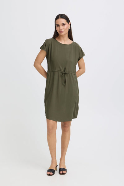 Mjoella O-neck kjóll - Kalamata