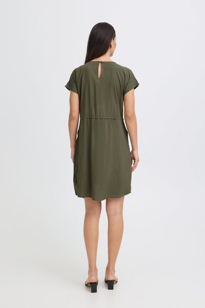 Mjoella O-neck kjóll - Kalamata