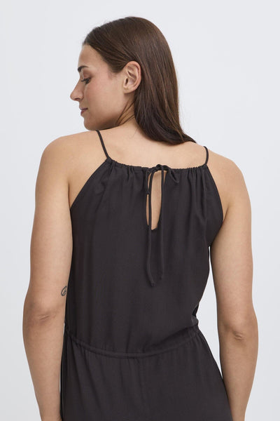 Mjoella Slip kjóll - Svartur