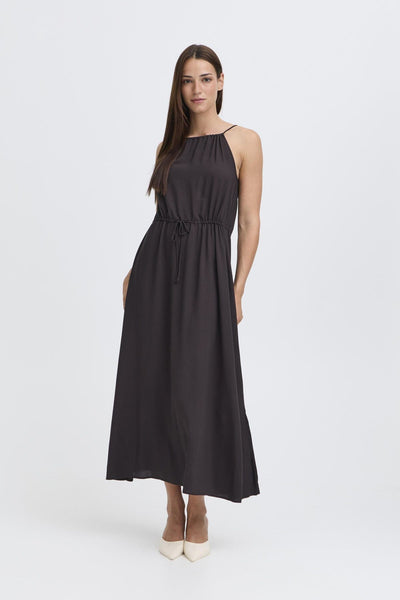 Mjoella Slip kjóll - Svartur