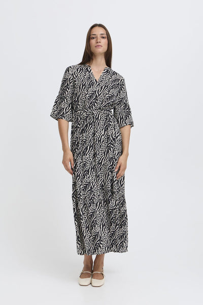 Mjoella Long kjóll - Nature