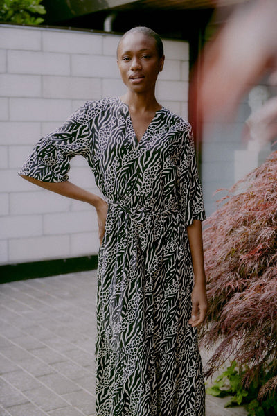 Mjoella Long kjóll - Nature