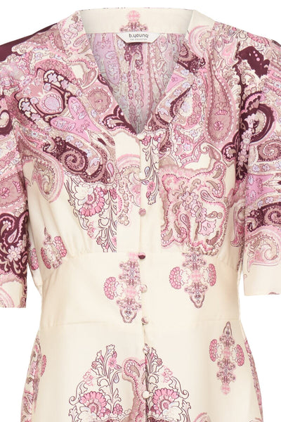 Jannike kjóll - Bleikur