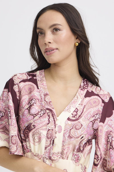 Jannike kjóll - Bleikur