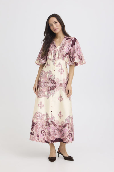 Jannike kjóll - Bleikur