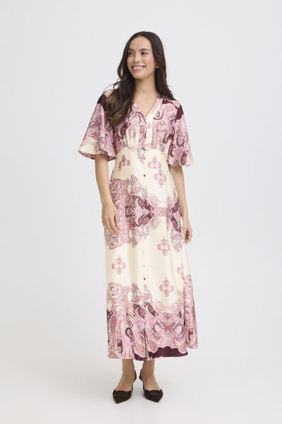 Jannike kjóll - Bleikur