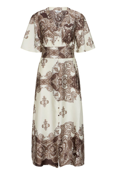 Jannike kjóll - Brúnn