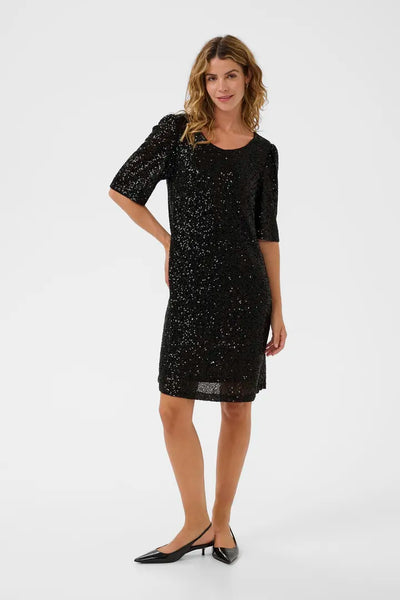 Diddi kjóll-Svartur