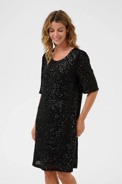 Diddi kjóll-Svartur