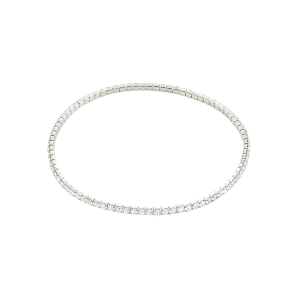 ARASH crystal armband silfrað