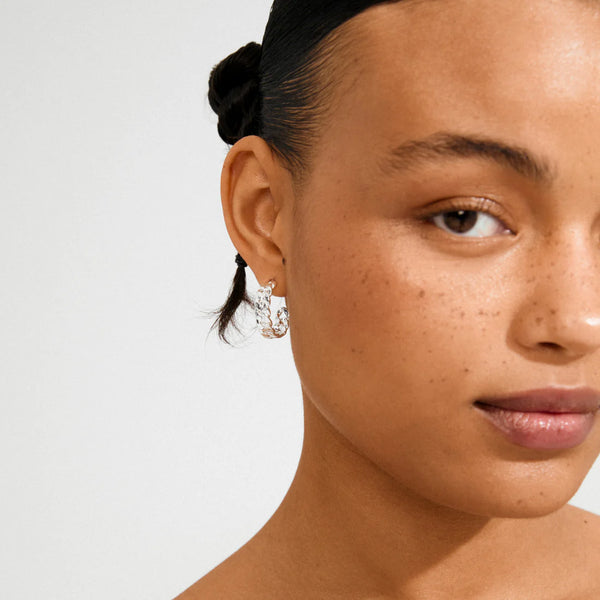 Mayer eyrnalokkar - silfraðir