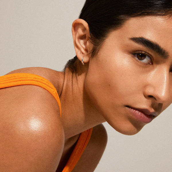 Taffy small eyrnalokkar - silfraðir