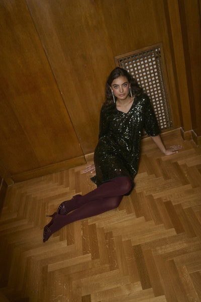 Melia kjóll - Olive