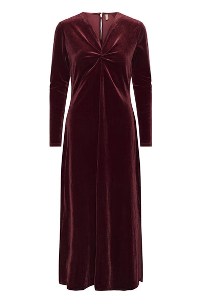 Zoe long kjóll - Wine