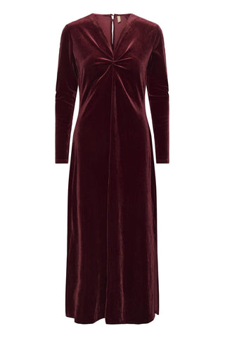 Zoe long kjóll - Wine