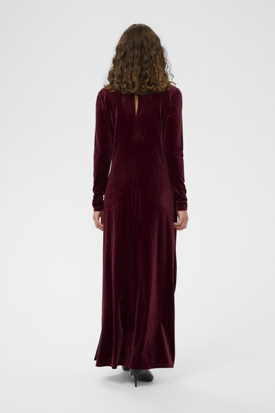 Zoe long kjóll - Wine