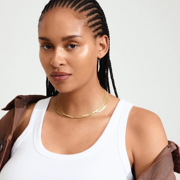 Kira hálsmen - gyllt