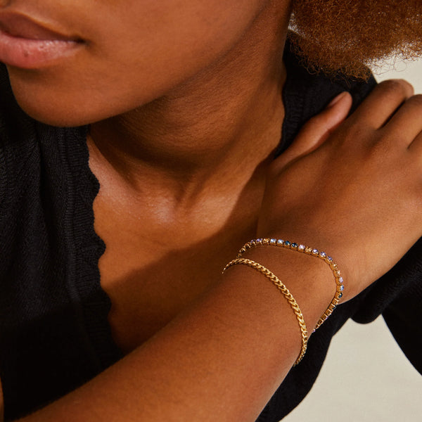 Reign 2-in-1 armbönd - Gyllt