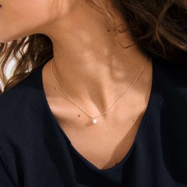 Hadley hálsmen - silfrað