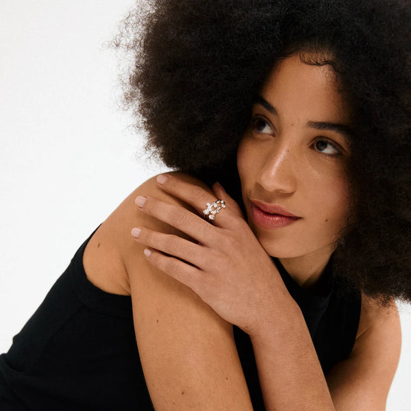 Hadley hringar - silfraðir