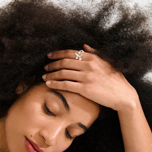 Hadley hringar - silfraðir