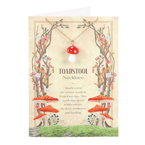 Toadstool hálsmen