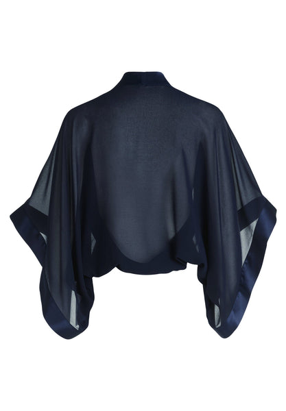 Chiffon bolero - Navy