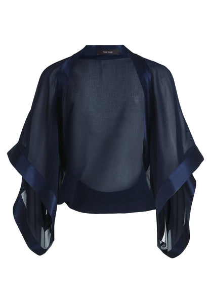 Chiffon bolero - Navy