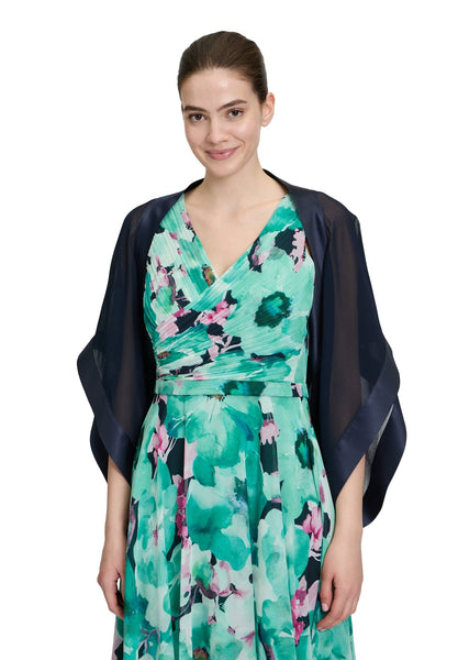 Chiffon bolero - Navy