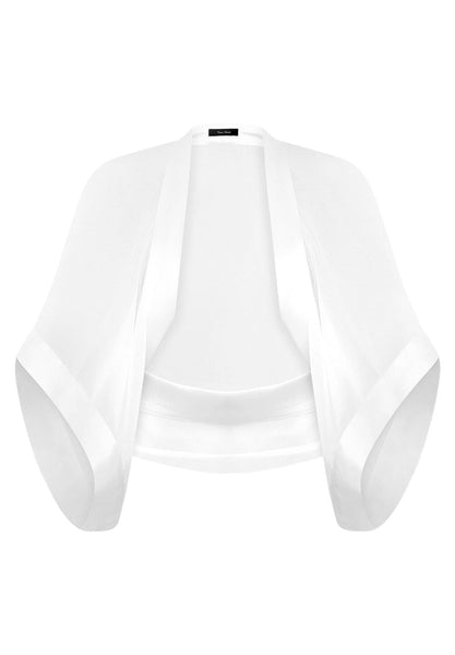 Chiffon bolero - Ivory
