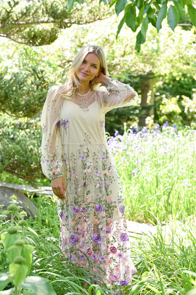 Fuschia kjóll - Lilac