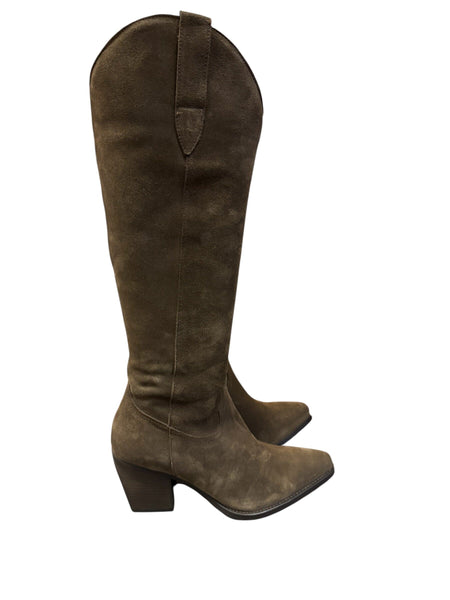Kúrekastígvél - Brún