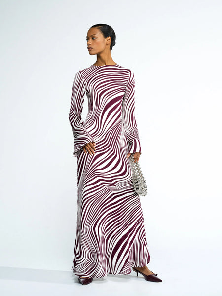 Choc Zebra kjóll