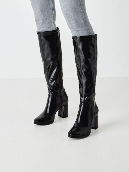 Kelly lakk stígvél