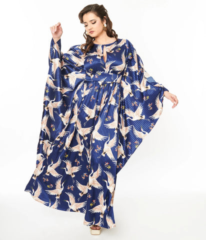 Crane kaftan kjóll