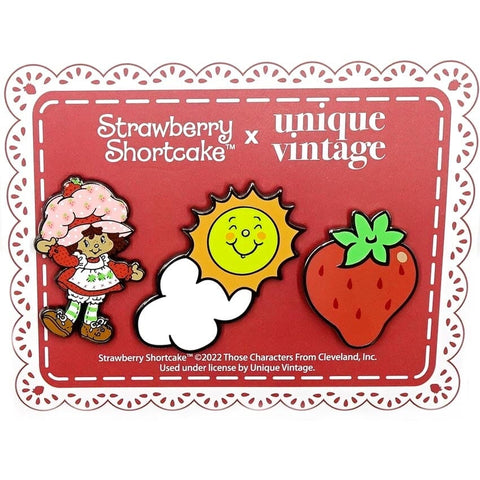 Strawberry Shortcake nælusett