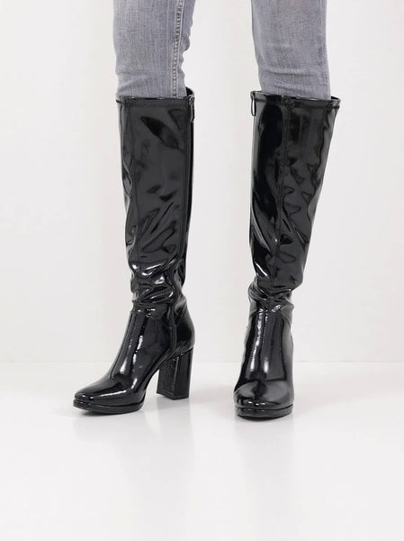 Kelly lakk stígvél