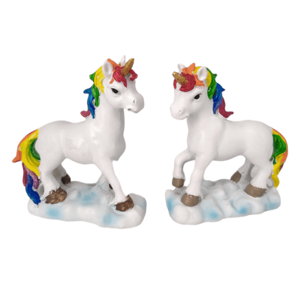 Unicorn stytta - Rainbow