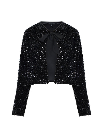 Monet sequin bolero