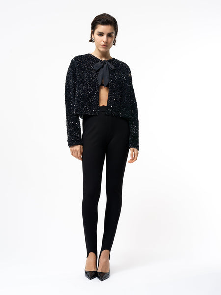 Monet sequin bolero