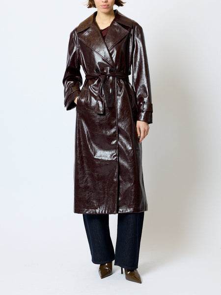 Athene Cherry dark Trench